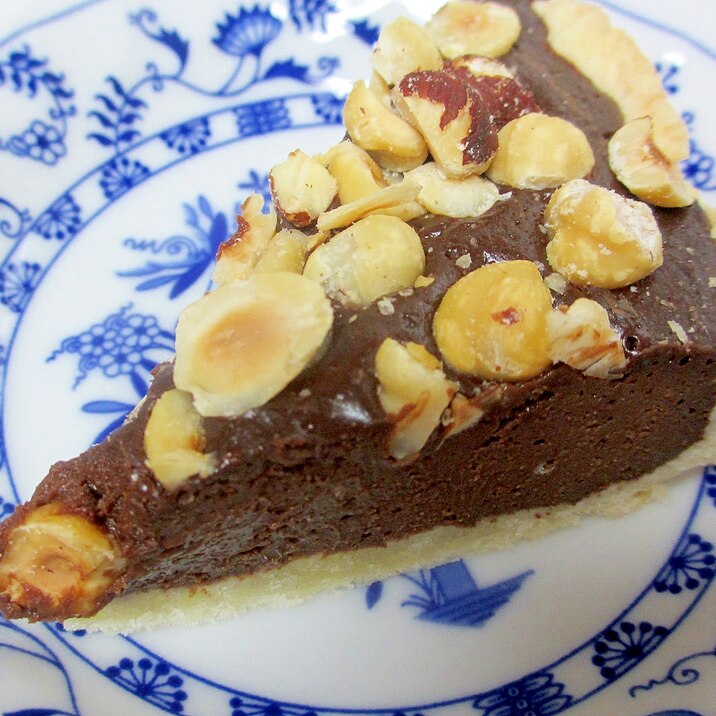 ヘーゼルナッツのチョコタルト レシピ 作り方 By Mococo05 楽天レシピ
